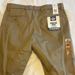 Signature Khaki Slim Fit Cotton Stretch Chinos
